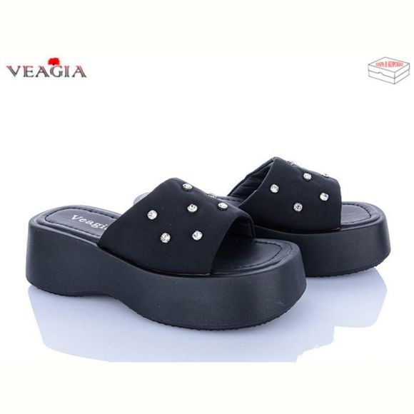 Шлепанцы Veagia N1 black