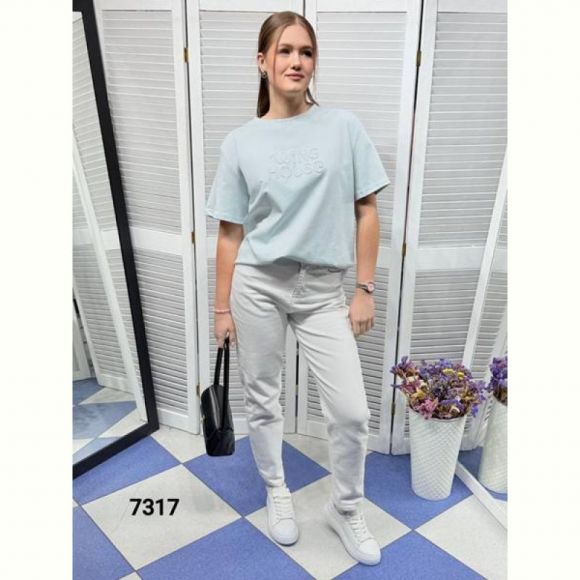Футболка MMC clothes 7317 l.blue