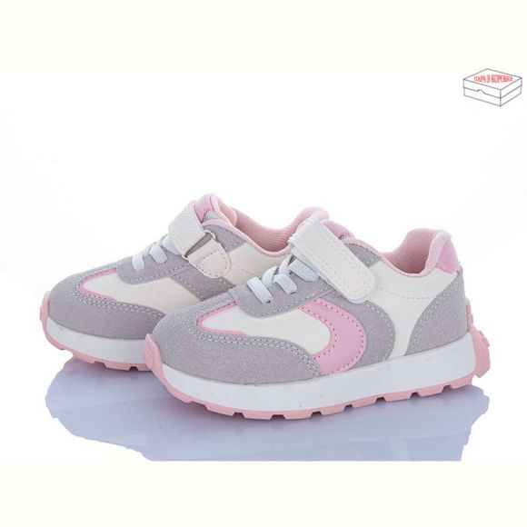 Кроссовки Clibee LA627-5 l.grey-pink Кроссовки Clibee LA627-5 l.grey-pink