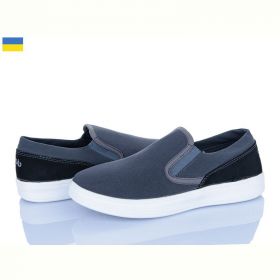 Слипоны Progress 2401 сірий