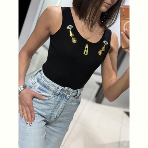 Боди Comod 201-1 black Боди Comod 201-1 black