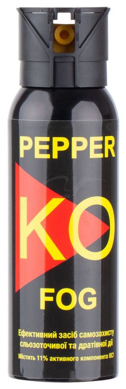 Газовий балончик Klever Pepper KO Fog аерозольний. Об'єм - 100 мл Газовий балончик Klever Pepper KO Fog аерозольний. Об'єм - 100 мл