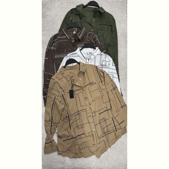Рубашка DIVO DV441 beige