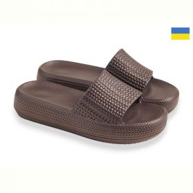 Шлепанцы Gipanis ДС78 шоколад