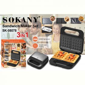 Портативная бутербродница 3 в 1 Flipmart FMA-SK-08078-3