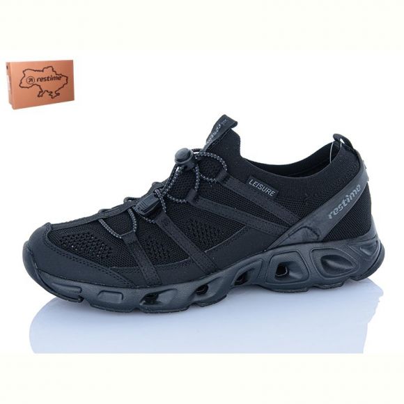 Кроссовки Restime PML26790 black Кроссовки Restime PML26790 black