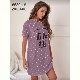 Ночнушка Romeo life 6639-1 purple