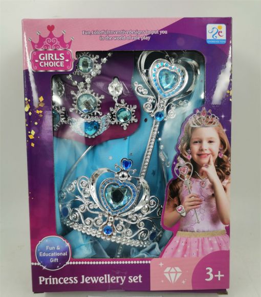 G560699-620-2 Дитячий набір прикрас для принцеси з чарівною паличкою «Princess Jewellery Set»