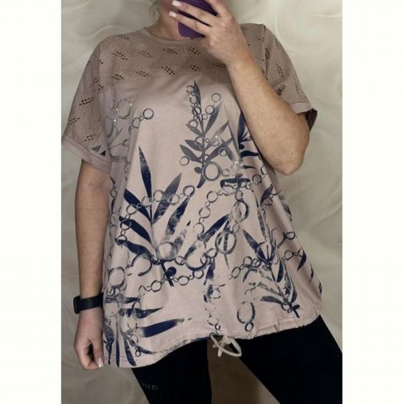 Футболка LeVisha 26012 beige