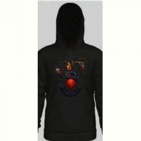 Худи Mary Brand MB77 black Худи Mary Brand MB77 black