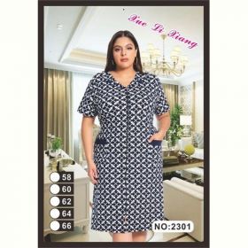 Халат Anion 2301 white-navy