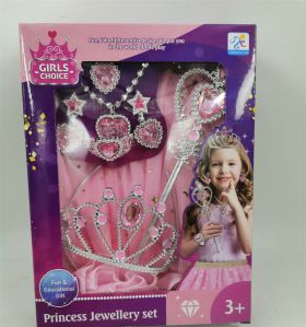 G560698-620-1 Дитячий набір прикрас для принцеси з чарівною паличкою «Princess Jewellery Set»
