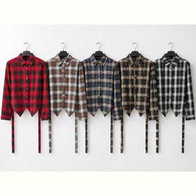 Рубашка X-Ray 3067 brown-l.blue Рубашка X-Ray 3067 brown-l.blue