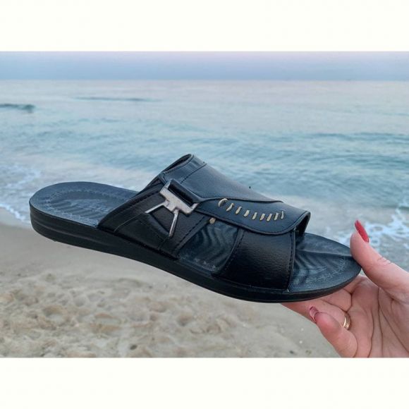 Шлепанцы Malibu MKD6364 black Шлепанцы Malibu MKD6364 black