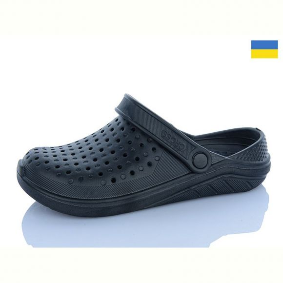 Кроксы Cross 025A чорний Кроксы Cross 025A чорний