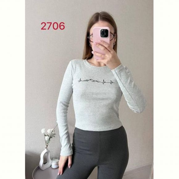 Топ FSN 2706 l.grey Топ FSN 2706 l.grey