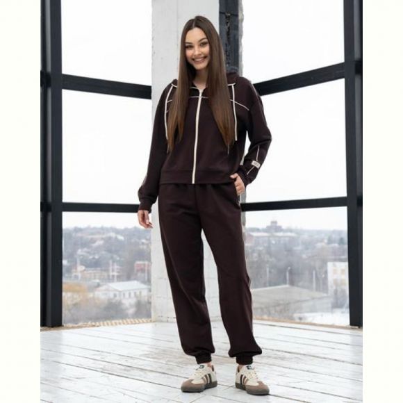 Костюм спорт AZNA Д107 chocolate