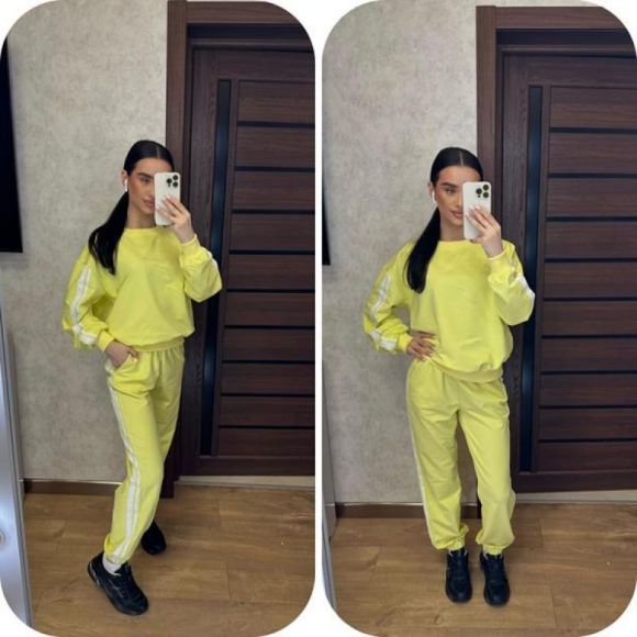 Костюм спорт Valentina 110 yellow