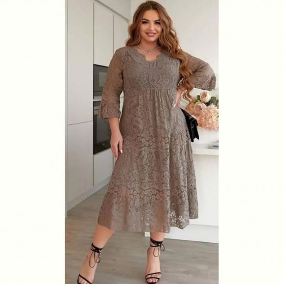 Платье Romeo life RL1035 l.brown