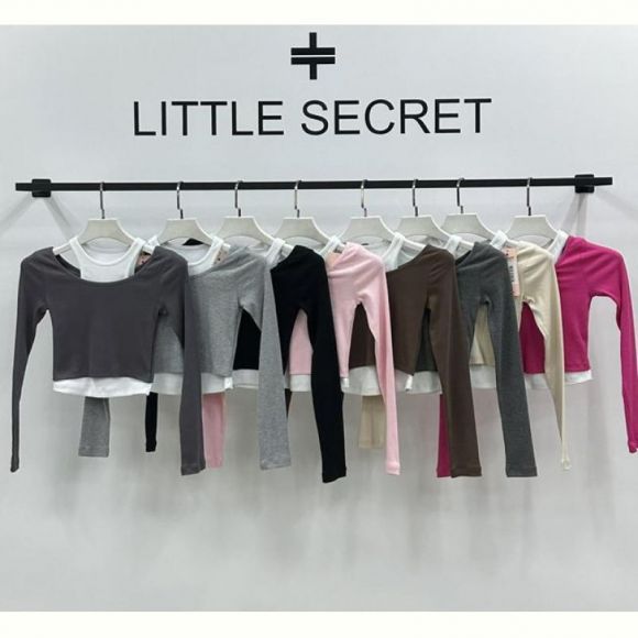 Топ Little Secret 500303 crimson