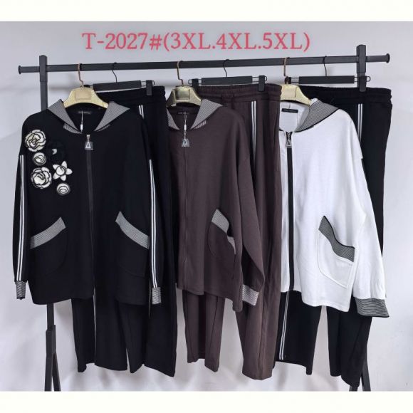 Костюм спорт Saint Wish T2027 brown