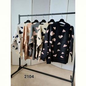 Свитер FSN 2104 black-beige Свитер FSN 2104 black-beige