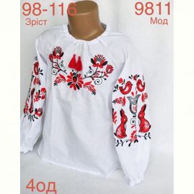 Вышиванка Надийка ND905-9811 white Вышиванка Надийка ND905-9811 white