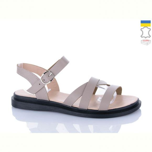 Босоножки Sali 2601 капучино чор-п.