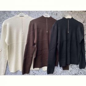 Свитер Lora LR1035 brown Свитер Lora LR1035 brown