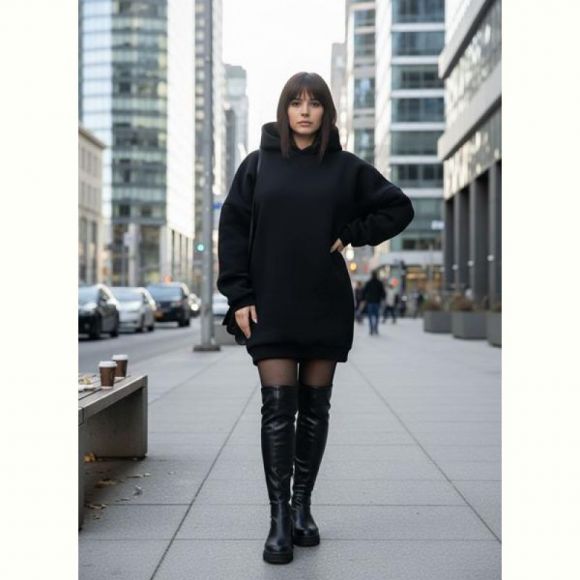 Худи Mary Brand 454 black Худи Mary Brand 454 black
