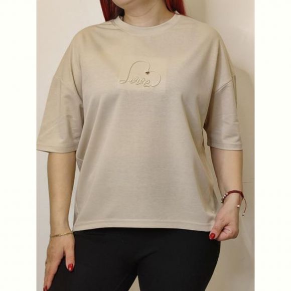 Футболка Kosta A105 beige