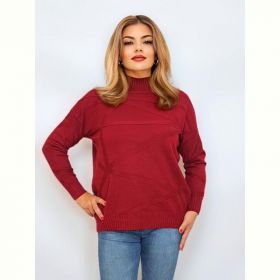 Свитер Romeo life RL1062 wine