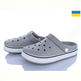 Кроксы Verta 1004 сірий