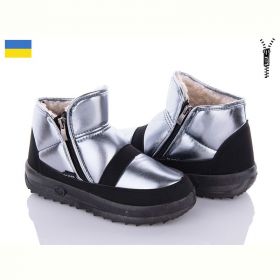 Ботинки Demur KWZ1855S срібло-2025 Ботинки Demur KWZ1855S срібло-2025