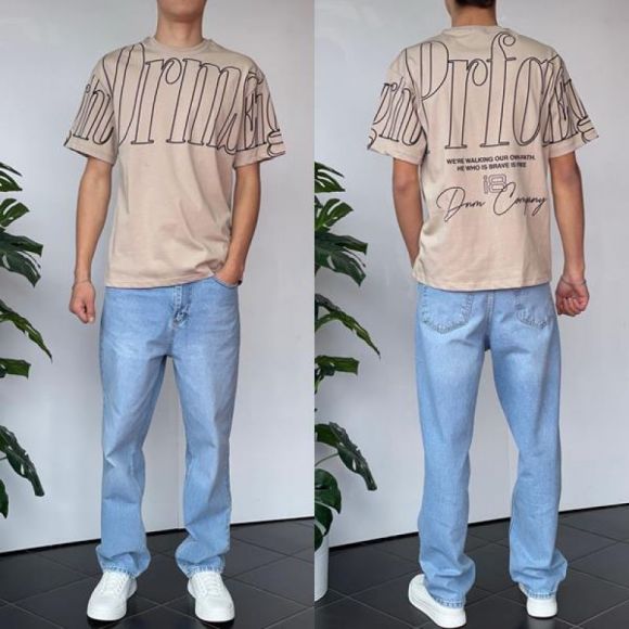 Футболка i8denim 2126 beige