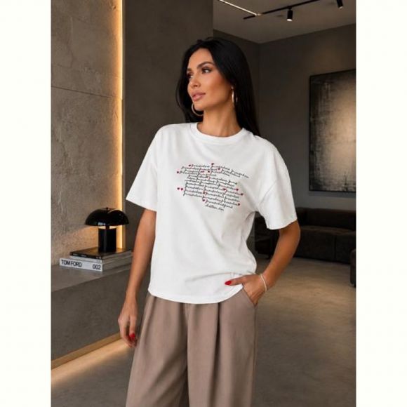 Футболка New Season F055 white