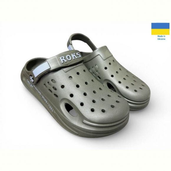Кроксы Roksol 517-017 хакі