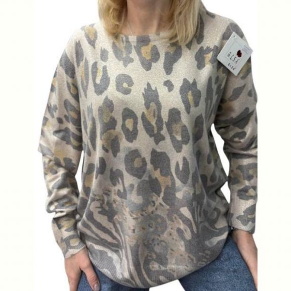 Свитер LeVisha 25242 beige