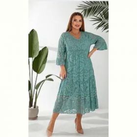 Платье Romeo life RL1033 green