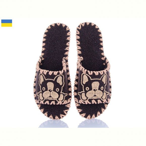 Тапочки Vends 268W коричневий