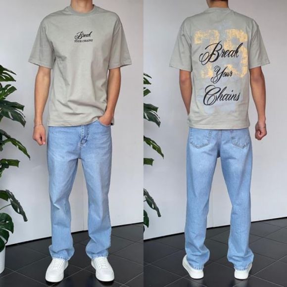 Футболка i8denim 2125 grey Футболка i8denim 2125 grey