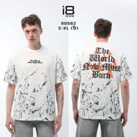 Футболка i8denim 90562-2 white Футболка i8denim 90562-2 white
