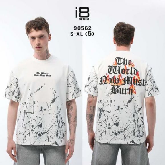Футболка i8denim 90562-2 white Футболка i8denim 90562-2 white