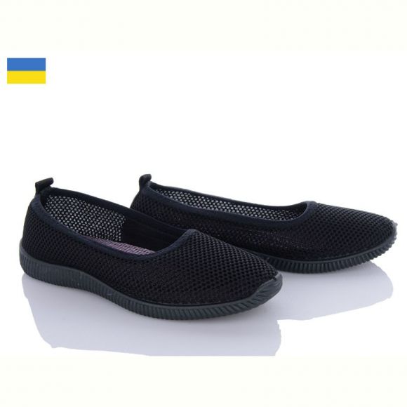 Туфли Kredo Кредо 23-40 сітка чорний