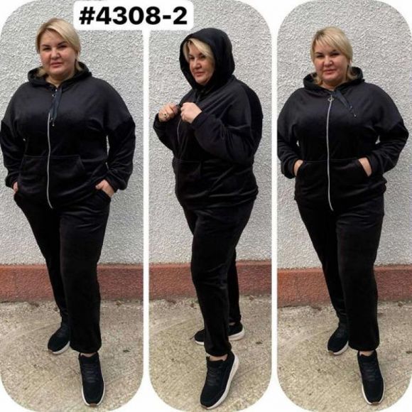 Костюм спорт Romeo life 4308-2 black