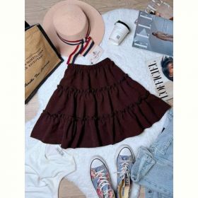 Юбка Arina 2456 brown Юбка Arina 2456 brown