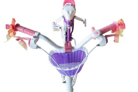 RB20G-1 ВЕЛОСИПЕД ДИТЯЧИЙ ROYAl BABY STARGIRL ФІОЛЕТОВИЙ 20 ДЮЙМІВ, БЕЗ БОКОВИХ КОЛІС
