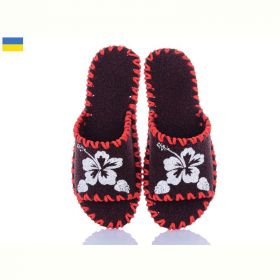 Тапочки Vends 242W бордовий
