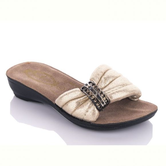 Шлепанцы Demur K26-809 gold (25-30) Шлепанцы Demur K26-809 gold (25-30)