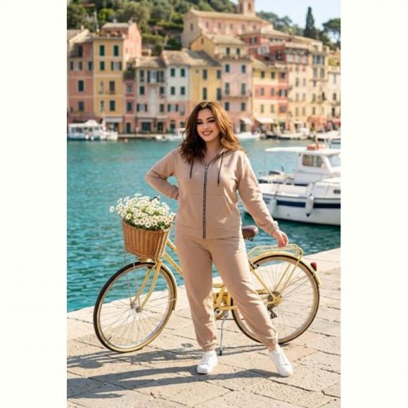 Костюм спорт Sport style 53 beige